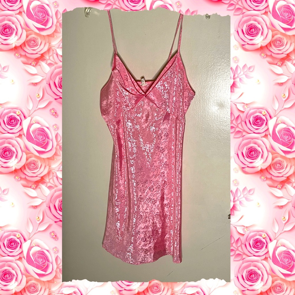 Pink lingerie